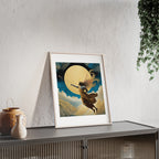 Poster mit Holzrahmen, Art.-Nr. FY 00118 P