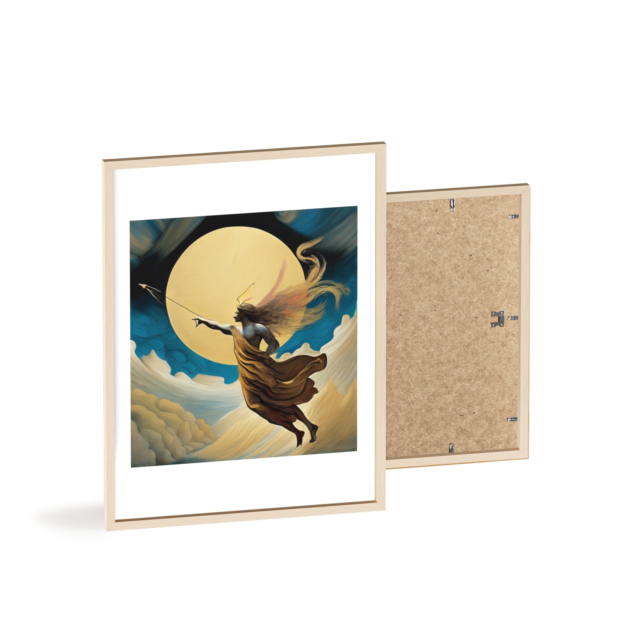 Poster mit Holzrahmen, Art.-Nr. FY 00118 P