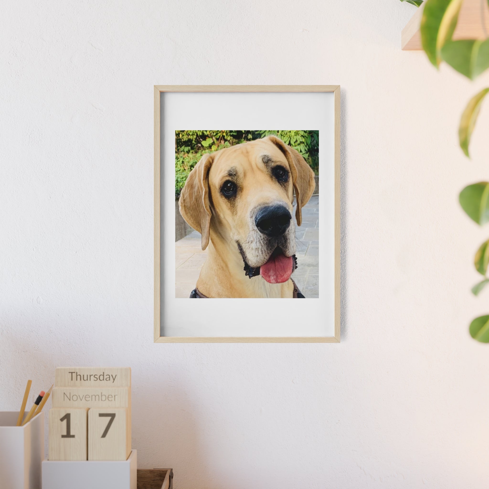 Poster mit Holzrahmen, Art.-Nr. T 00103 P