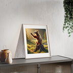 Poster mit Holzrahmen, Art.-Nr. FY 00111 P