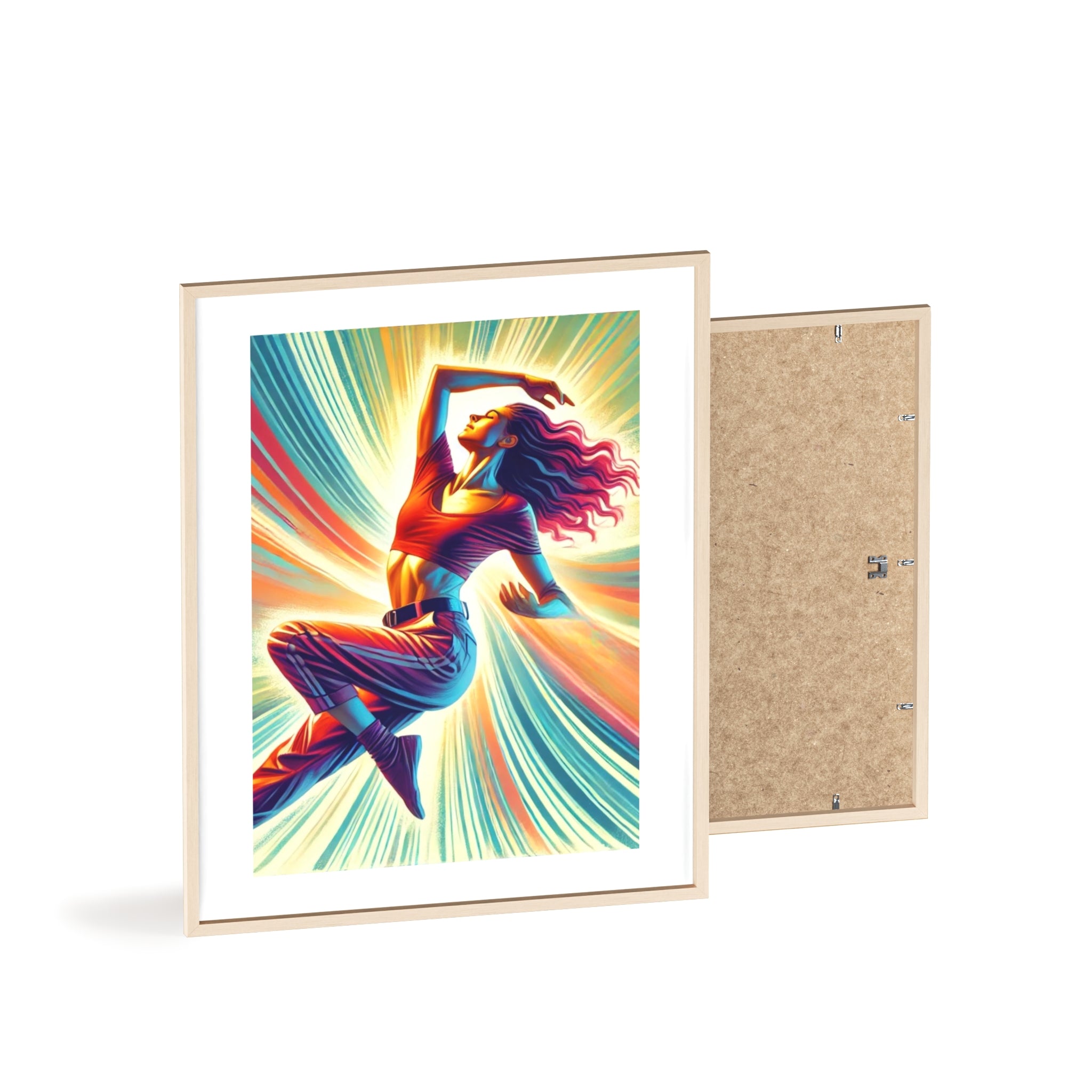 Poster mit Holzrahmen, Art.-Nr. AP 00166 P