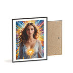 Poster mit Holzrahmen, Art.-Nr. FY 00108 P