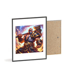 Poster mit Holzrahmen, Art.-Nr. FY 00134 P