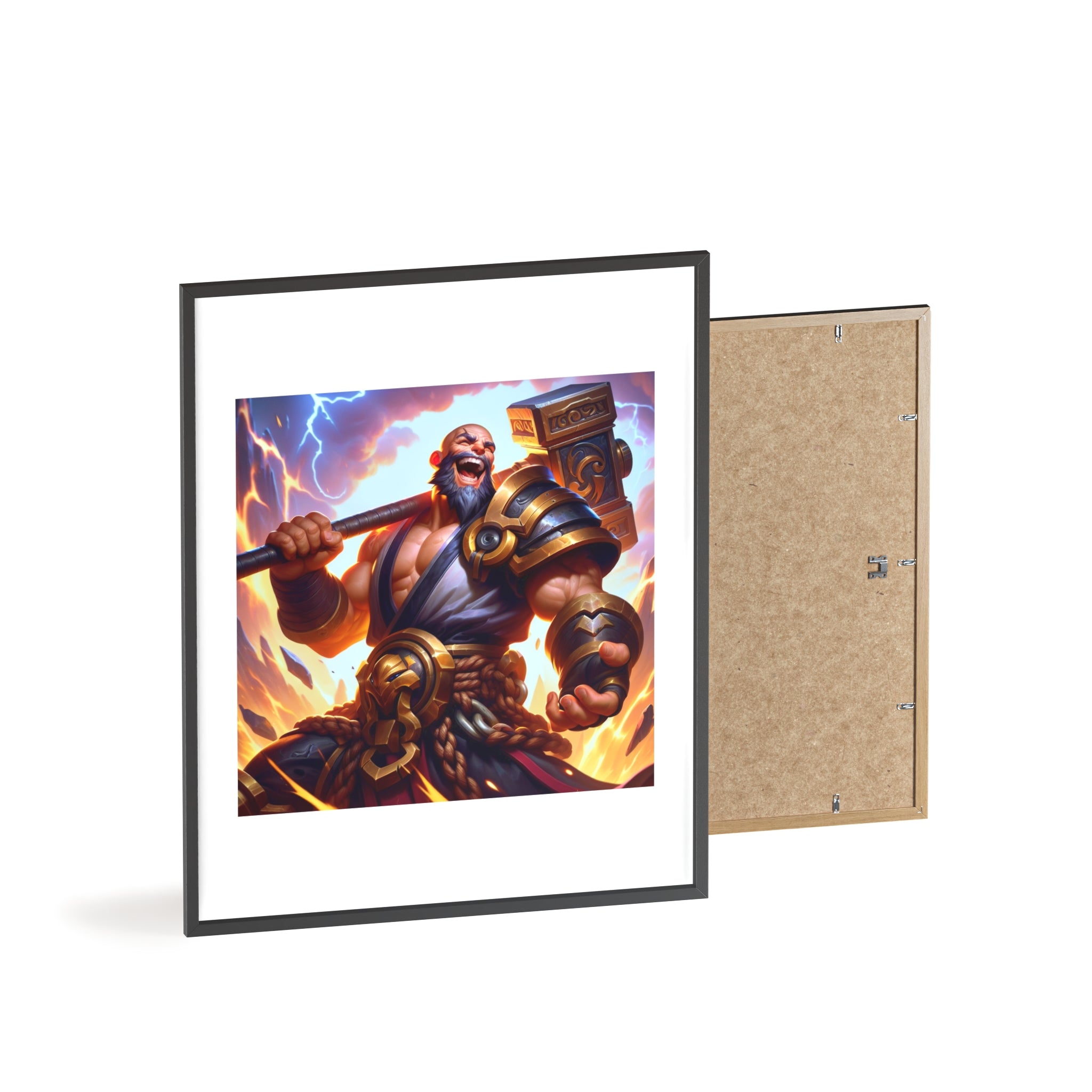 Poster mit Holzrahmen, Art.-Nr. FY 00134 P