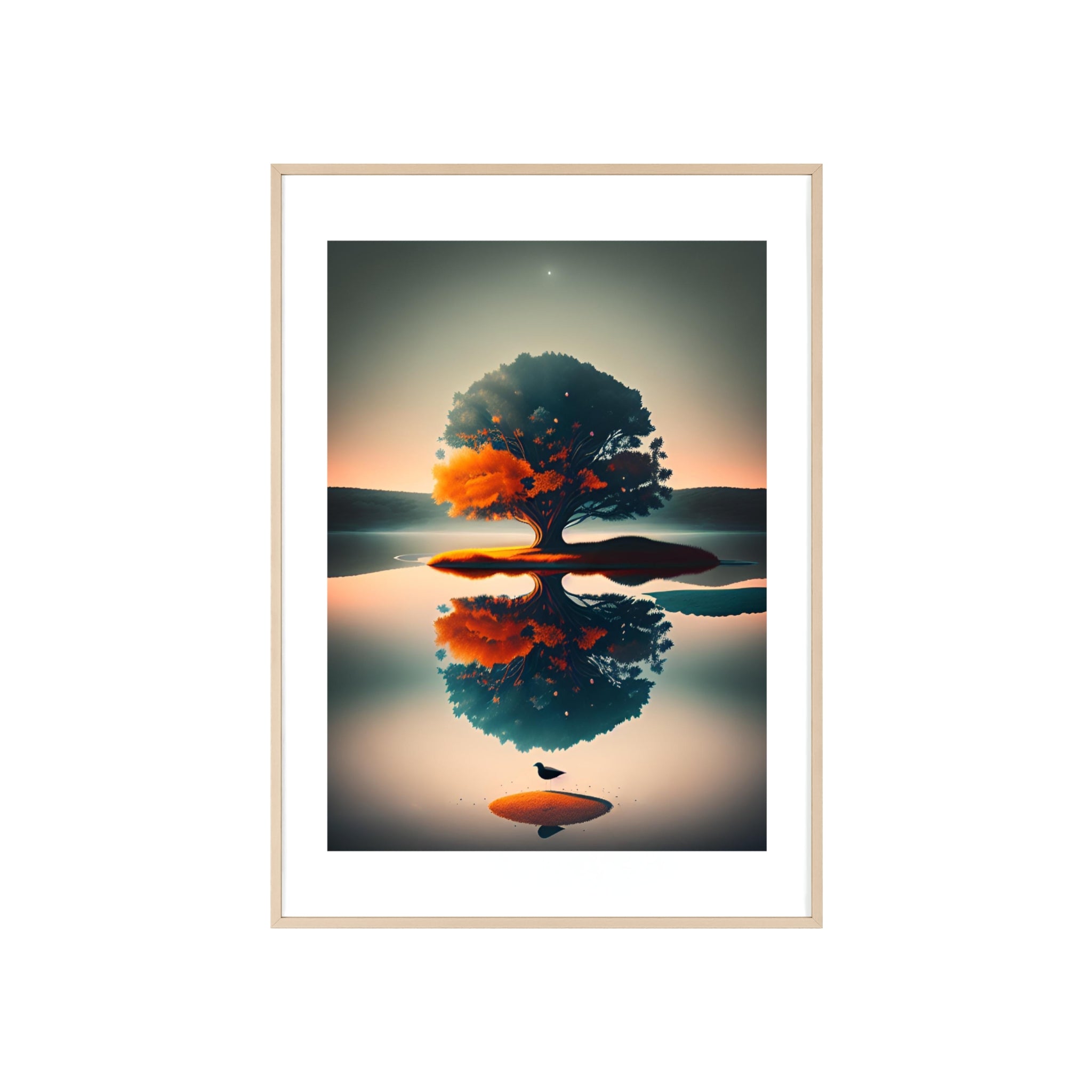 Poster mit Holzrahmen, Art.-Nr. FY 00126 P