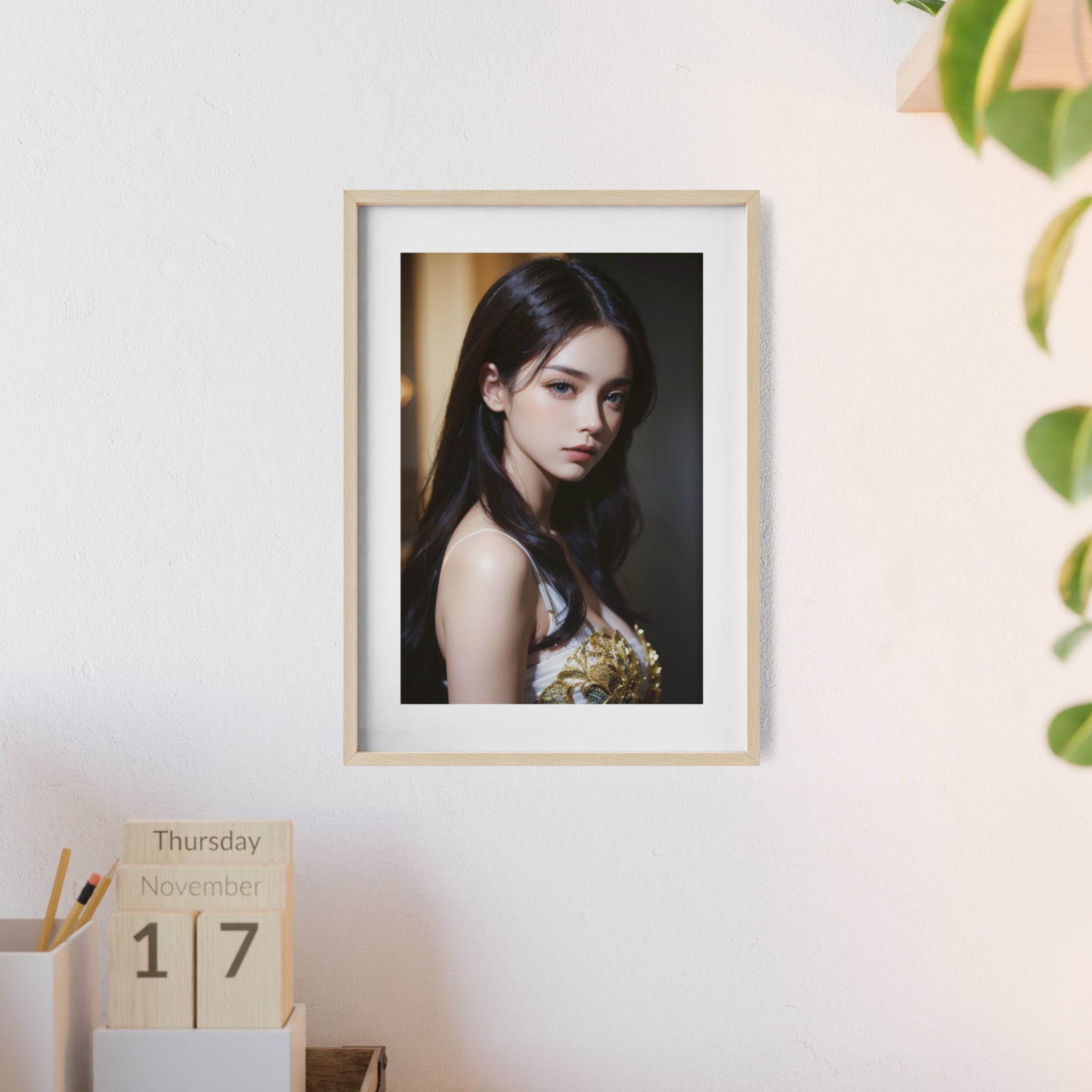 Poster mit Holzrahmen, Art.-Nr. AP 00157 P