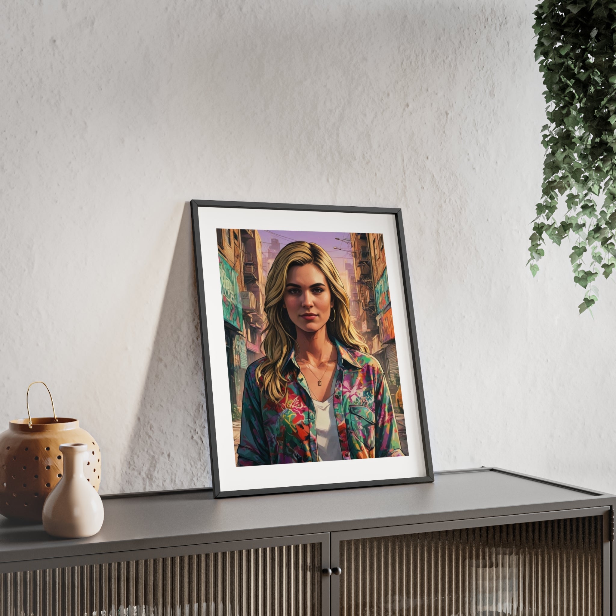 Poster mit Holzrahmen, Art.-Nr. AP 00154 P