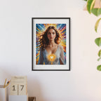 Poster mit Holzrahmen, Art.-Nr. FY 00108 P