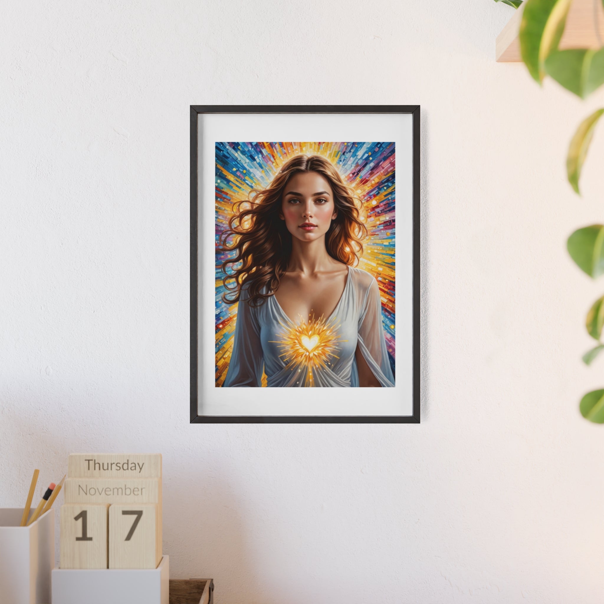 Poster mit Holzrahmen, Art.-Nr. FY 00108 P