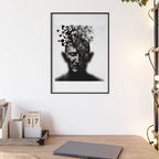 Poster mit Holzrahmen, Art.-Nr. FY 00106 P