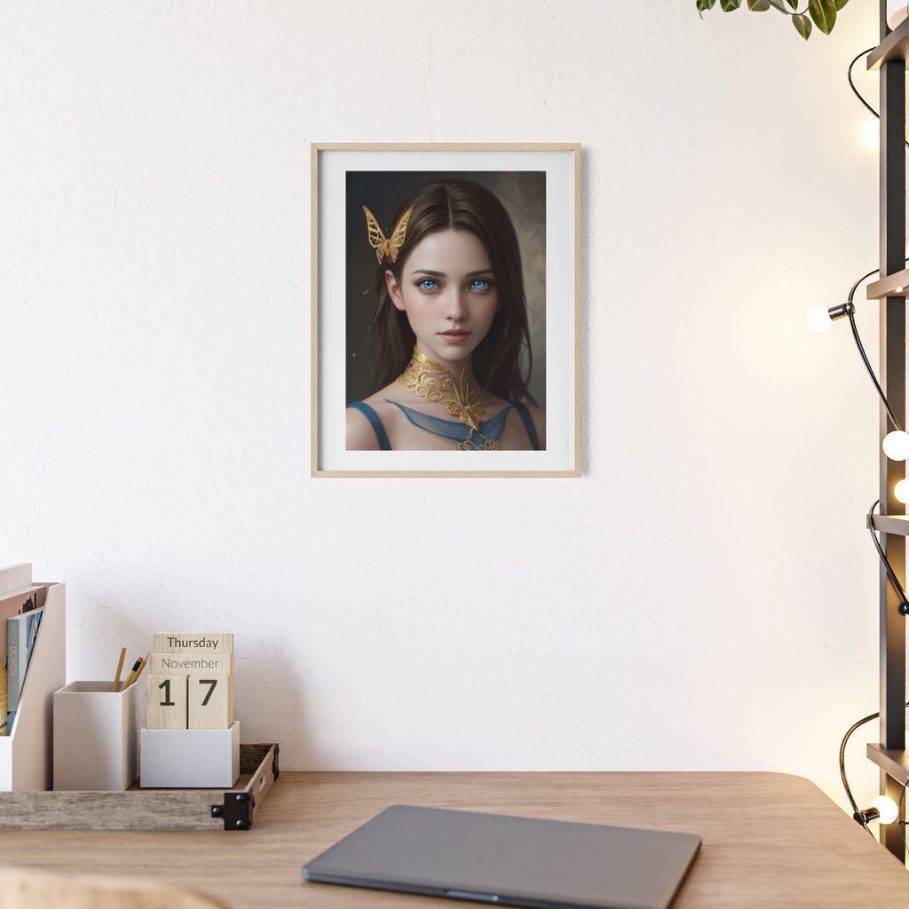 Poster mit Holzrahmen, Art.-Nr. FY 00125 P