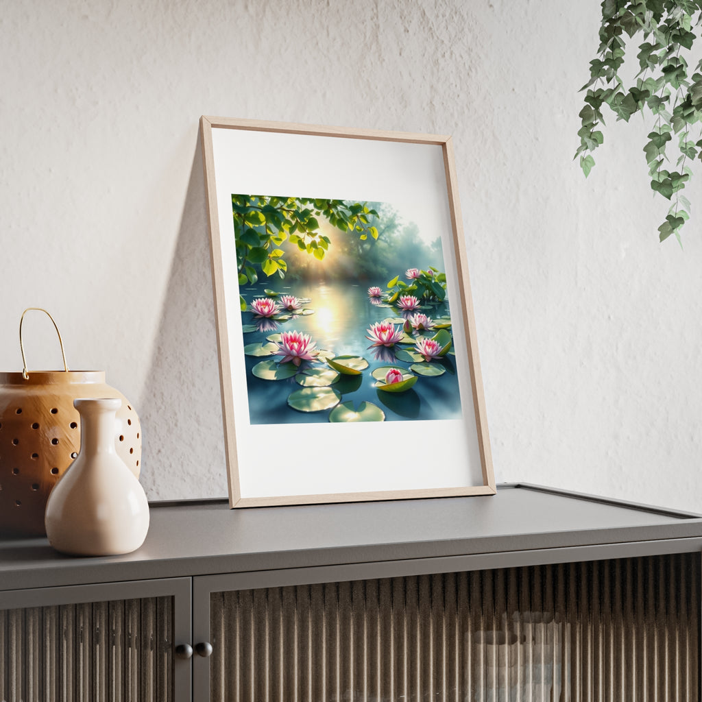 Poster mit Holzrahmen, Art.-Nr. FY 00103 P