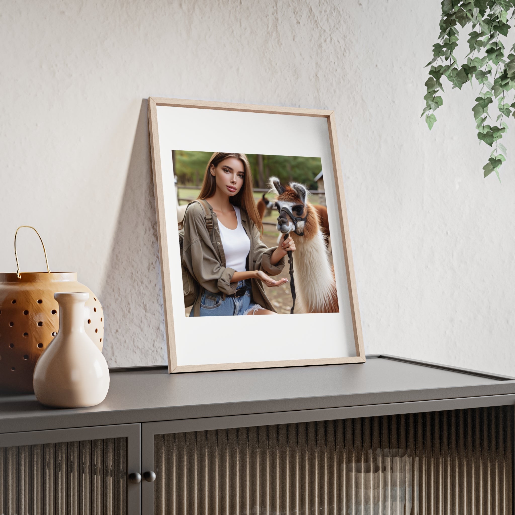 Poster mit Holzrahmen, Art.-Nr. FY 00117 P