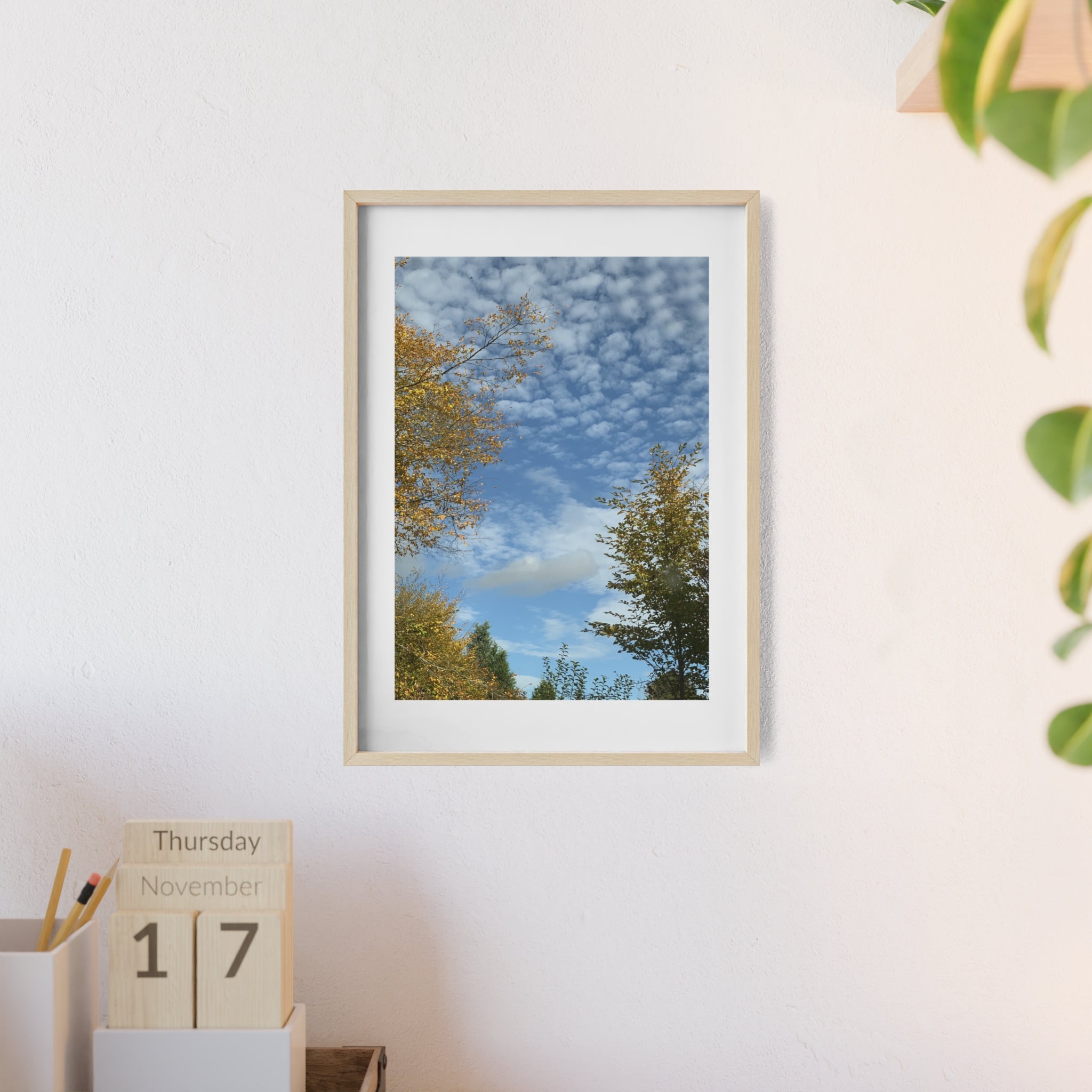 Poster mit Holzrahmen, Art.-Nr. NA 00119 P