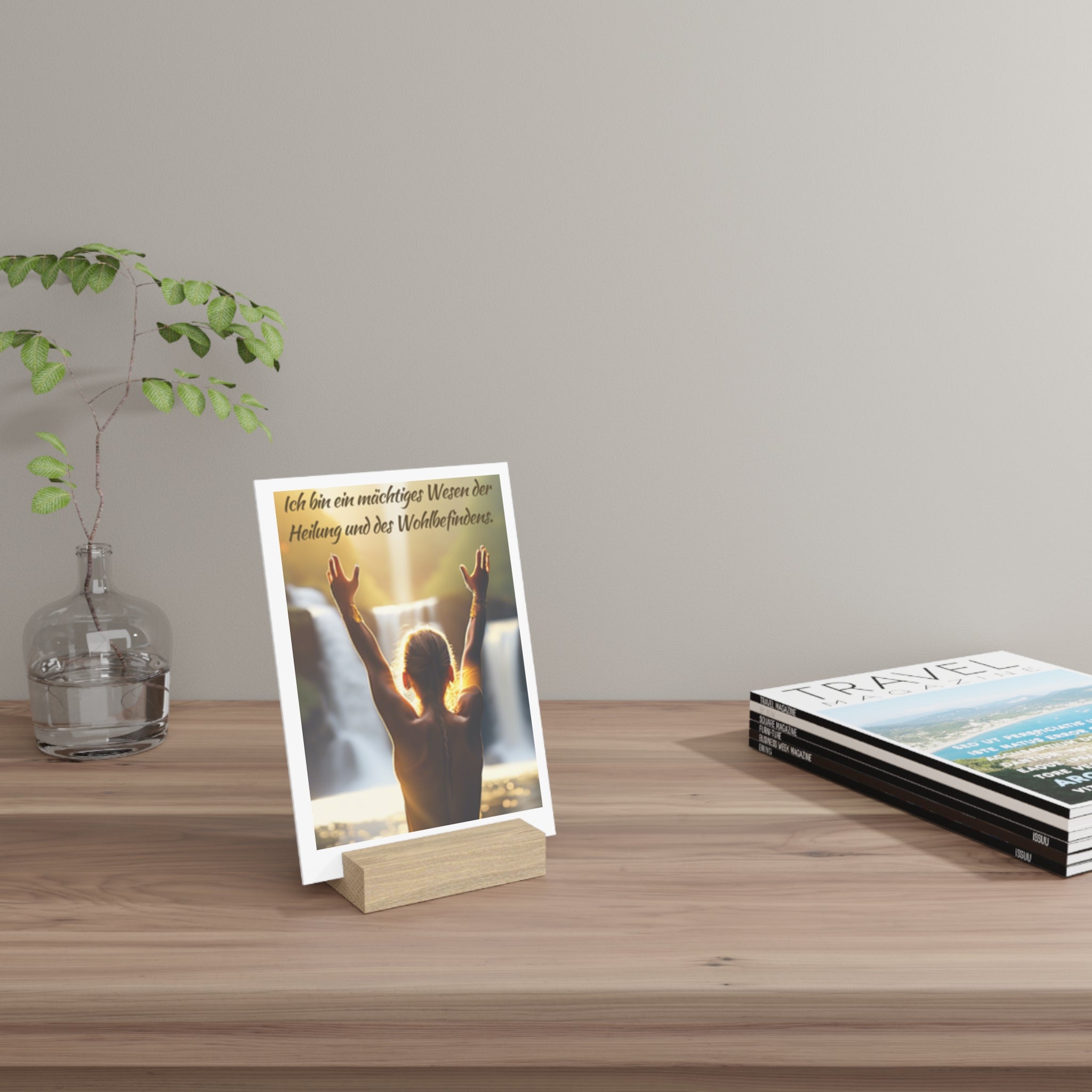 Aufsteller mit Ständer, Art.-Nr. G 001c-4