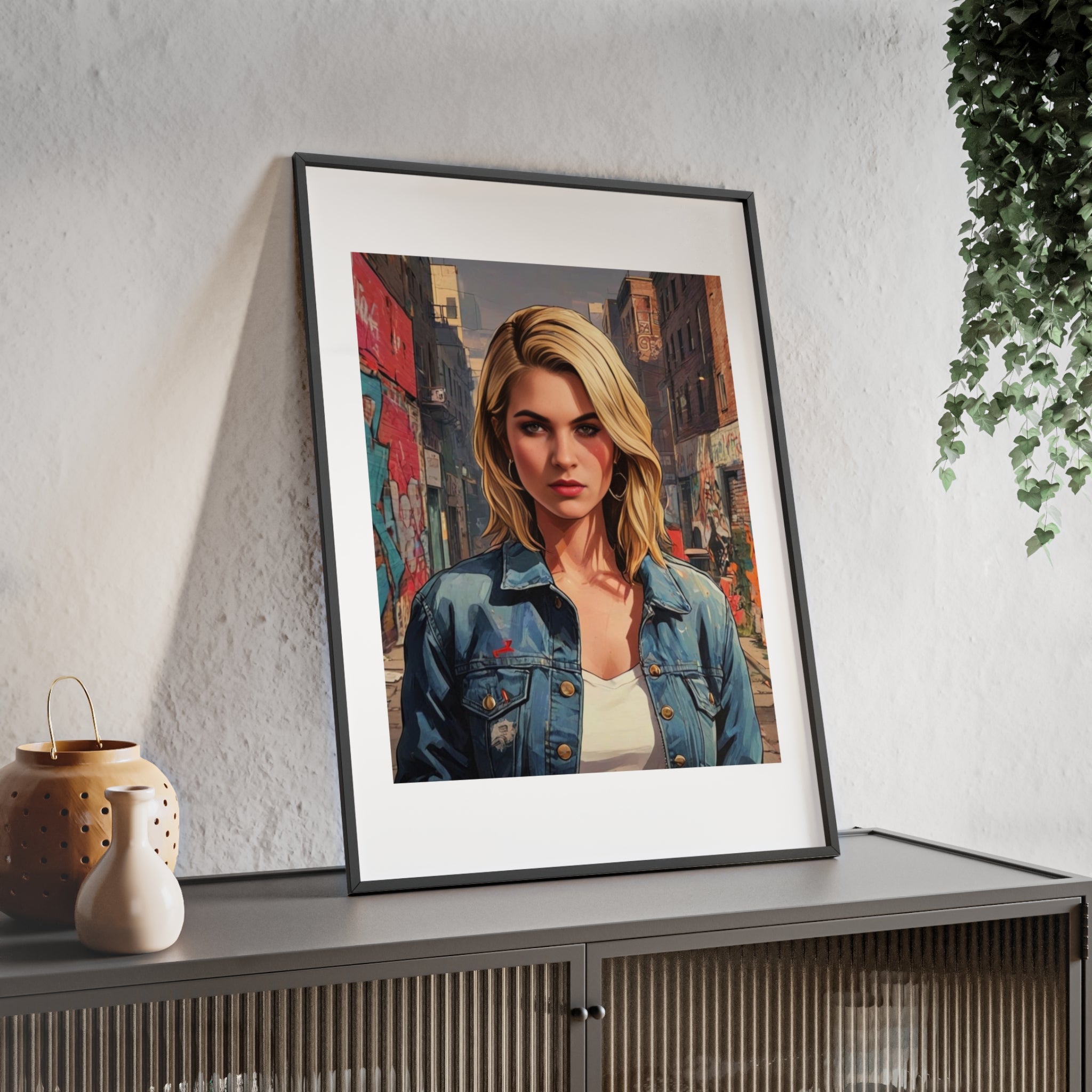 Poster mit Holzrahmen, Art.-Nr. AP 00153 P