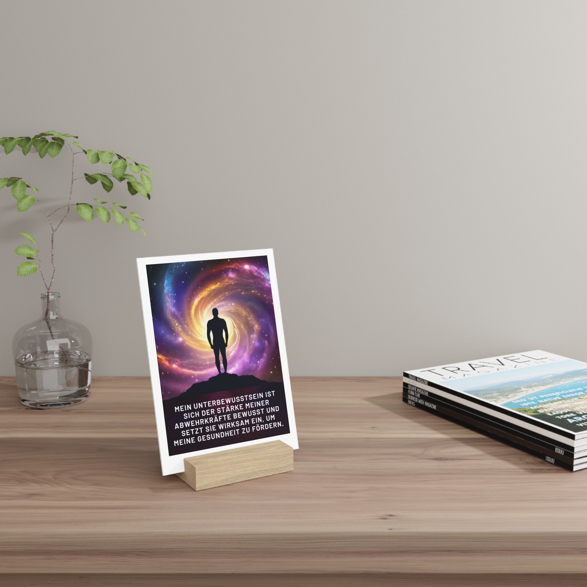 Aufsteller mit Ständer, Art.-Nr. G 001d-4