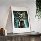 Poster mit Holzrahmen, Art.-Nr. FY 00130 P