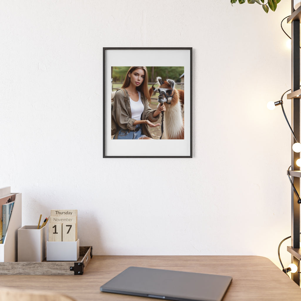 Poster mit Holzrahmen, Art.-Nr. FY 00117 P