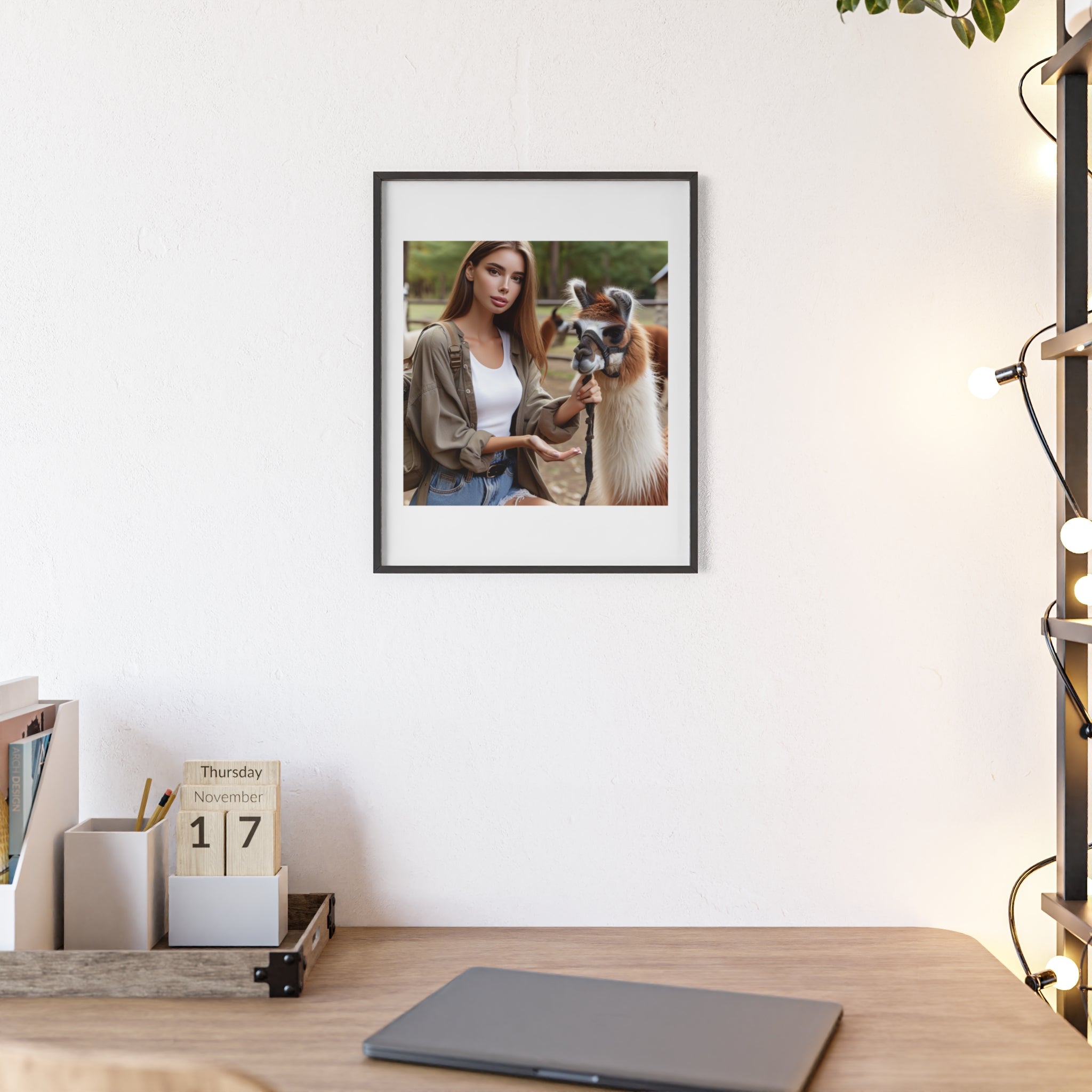 Poster mit Holzrahmen, Art.-Nr. FY 00117 P