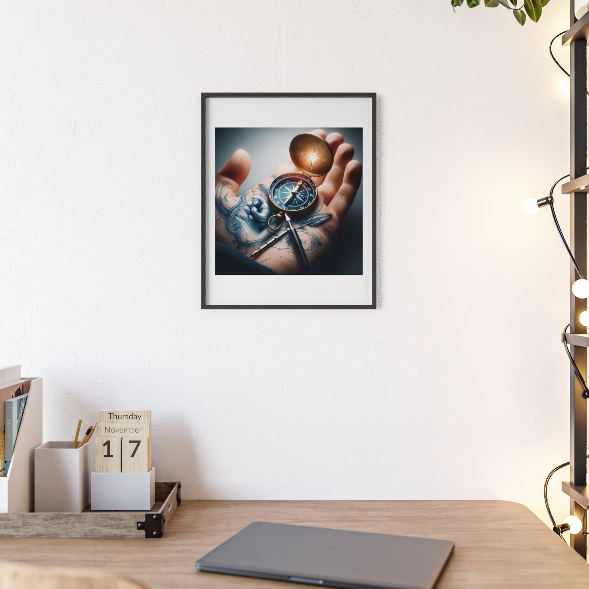 Poster mit Holzrahmen, Art.-Nr. FY 00107 P