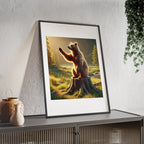 Poster mit Holzrahmen, Art.-Nr. FY 00111 P