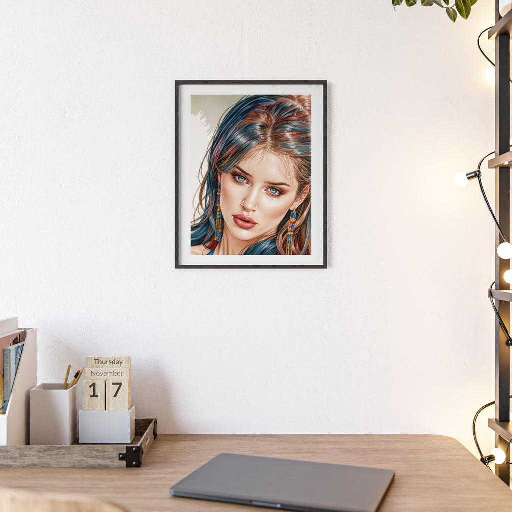 Poster mit Holzrahmen, Art.-Nr. AP 00136 P