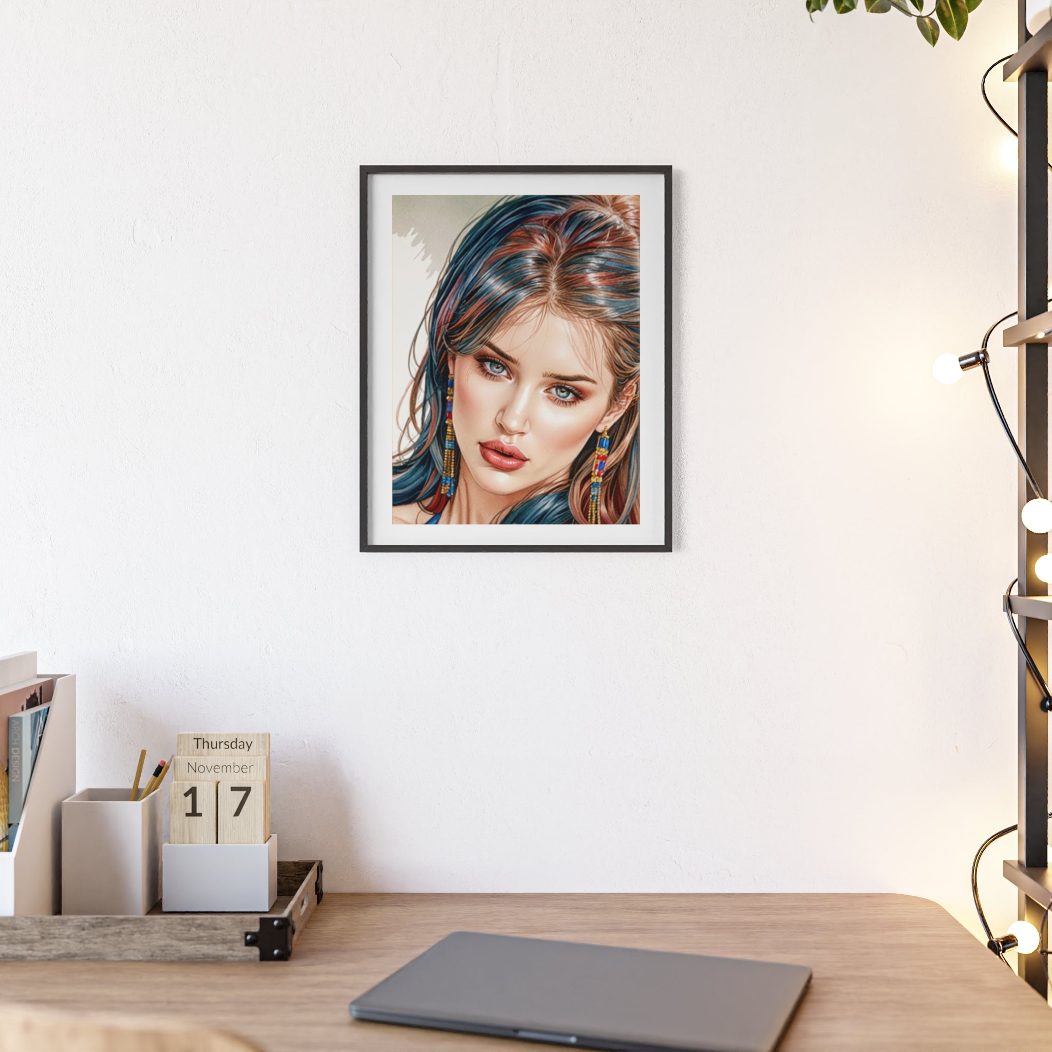 Poster mit Holzrahmen, Art.-Nr. AP 00136 P