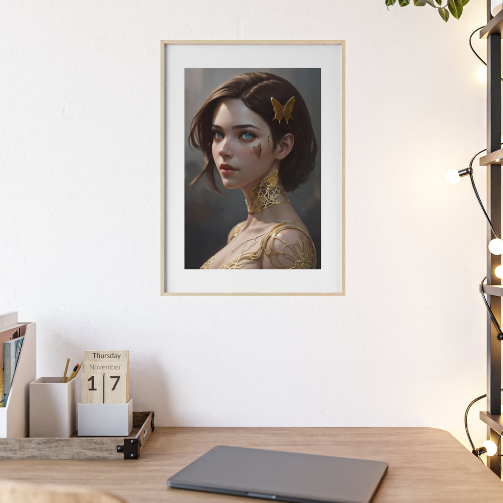 Poster mit Holzrahmen, Art.-Nr. FY 00131 P