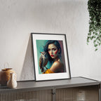 Poster mit Holzrahmen, Art.-Nr. FY 00121 P