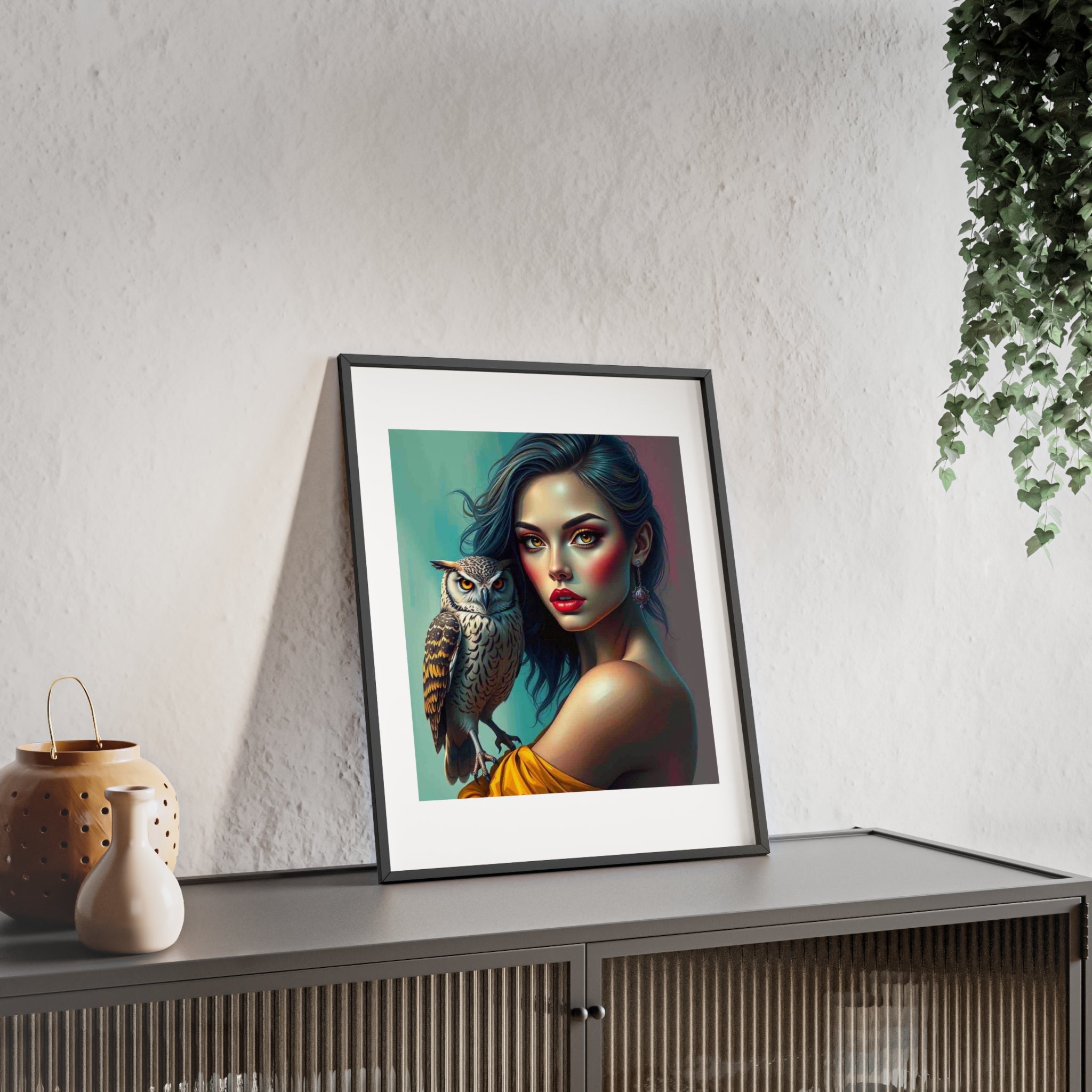 Poster mit Holzrahmen, Art.-Nr. FY 00121 P