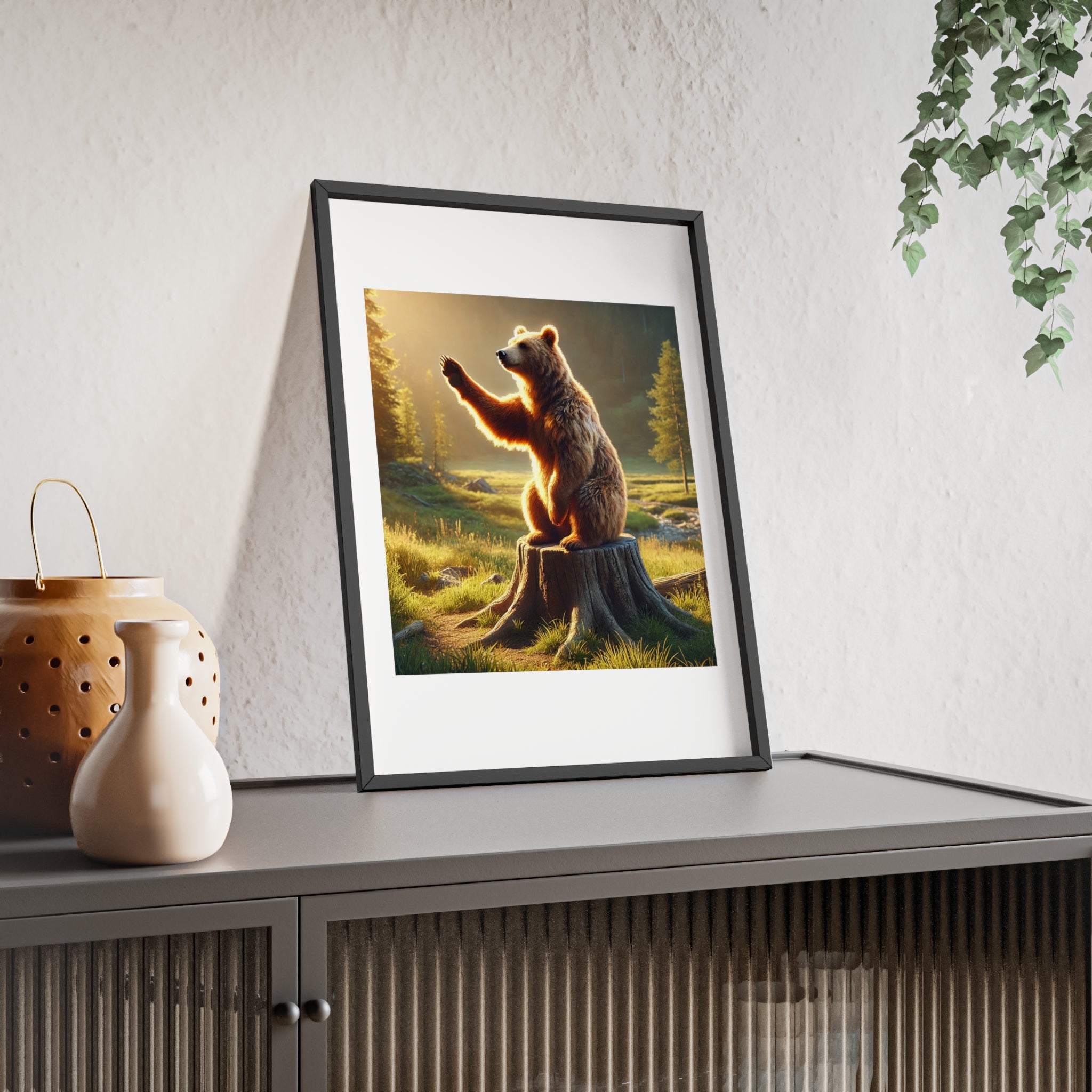 Poster mit Holzrahmen, Art.-Nr. FY 00111 P