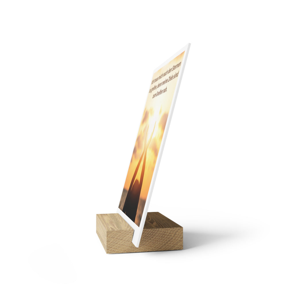 Aufsteller mit Ständer, Art.-Nr. G 002-7