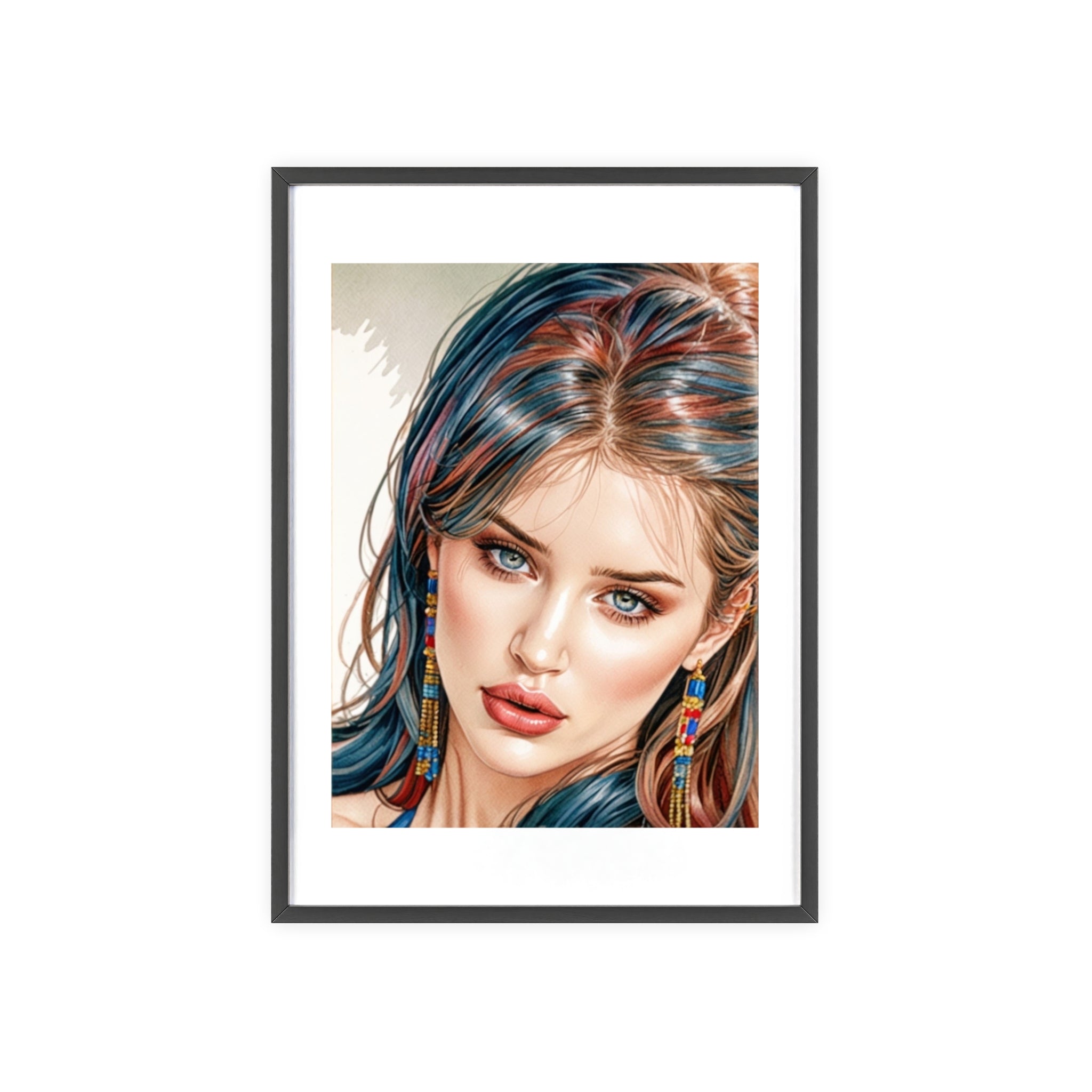 Poster mit Holzrahmen, Art.-Nr. AP 00136 P