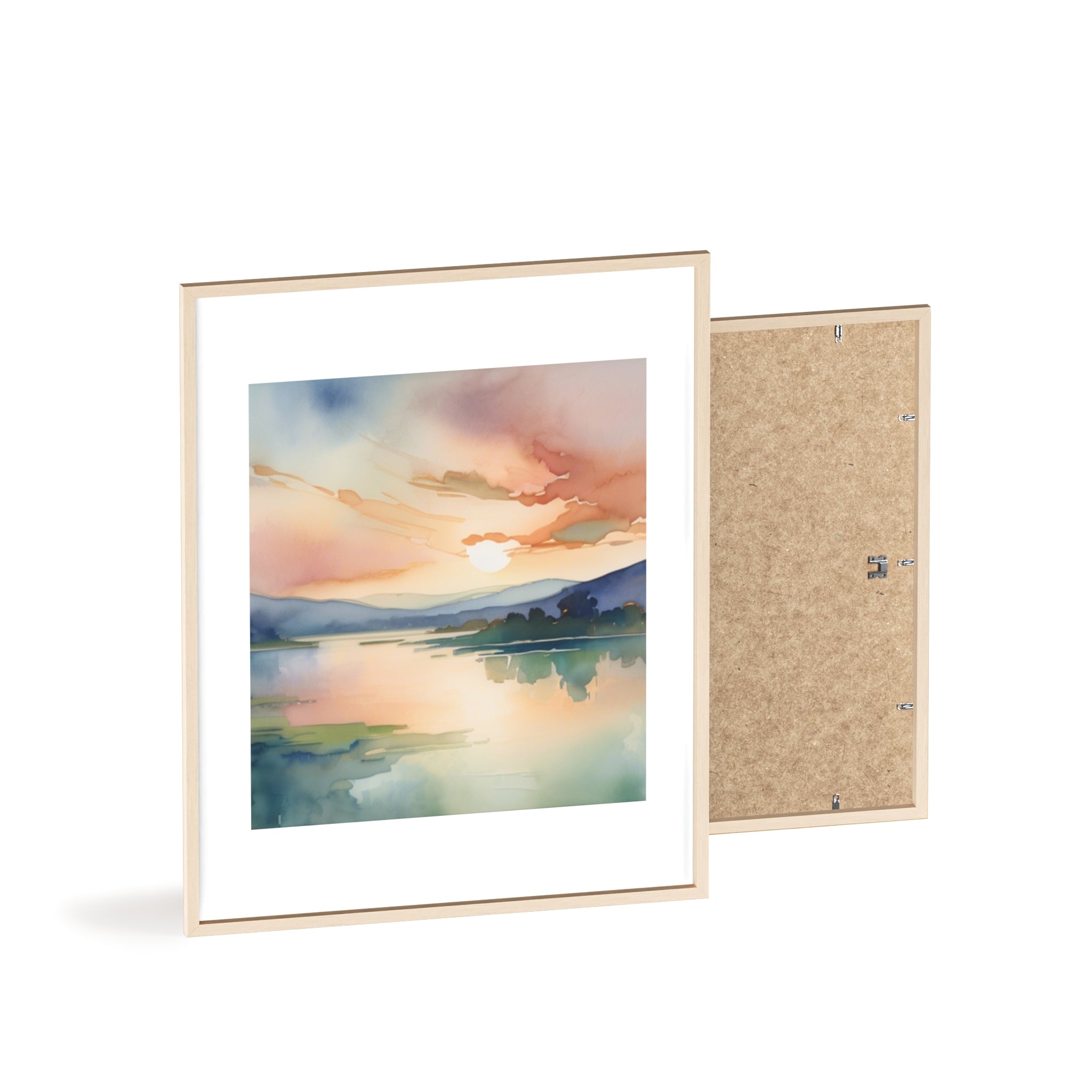 Poster mit Holzrahmen, Art.-Nr. AP 00148 P