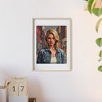 Poster mit Holzrahmen, Art.-Nr. AP 00153 P