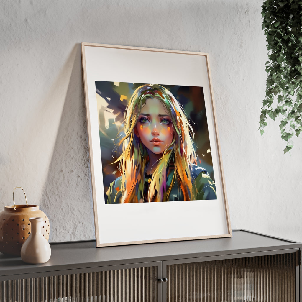 Poster mit Holzrahmen, Art.-Nr. AP 00120 P