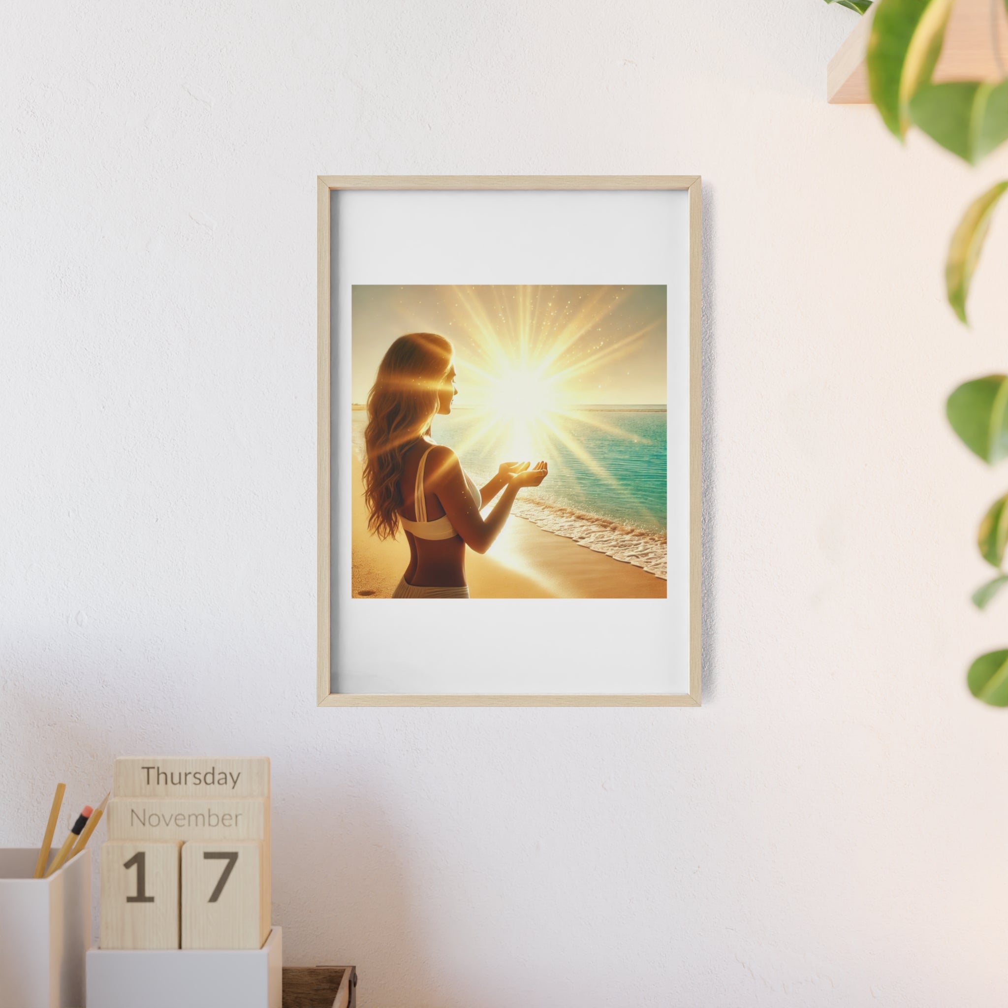 Poster mit Holzrahmen, Art.-Nr. AP 00110 P