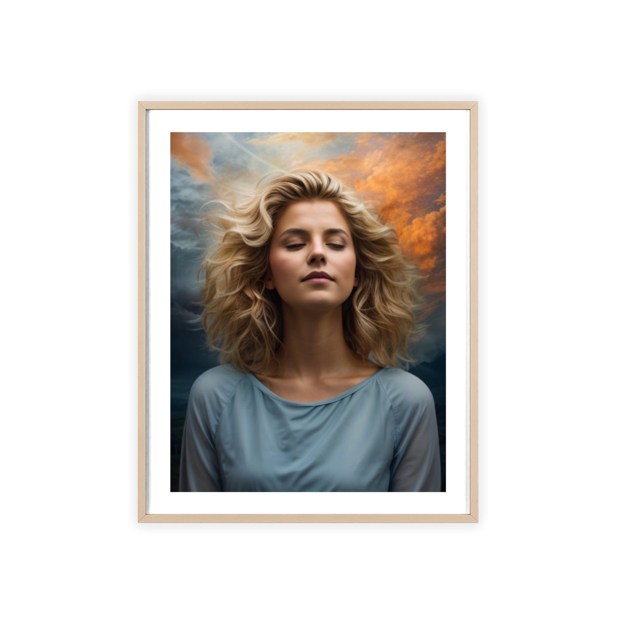 Poster mit Holzrahmen, Art.-Nr. FY 00109 P