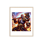 Poster mit Holzrahmen, Art.-Nr. FY 00134 P