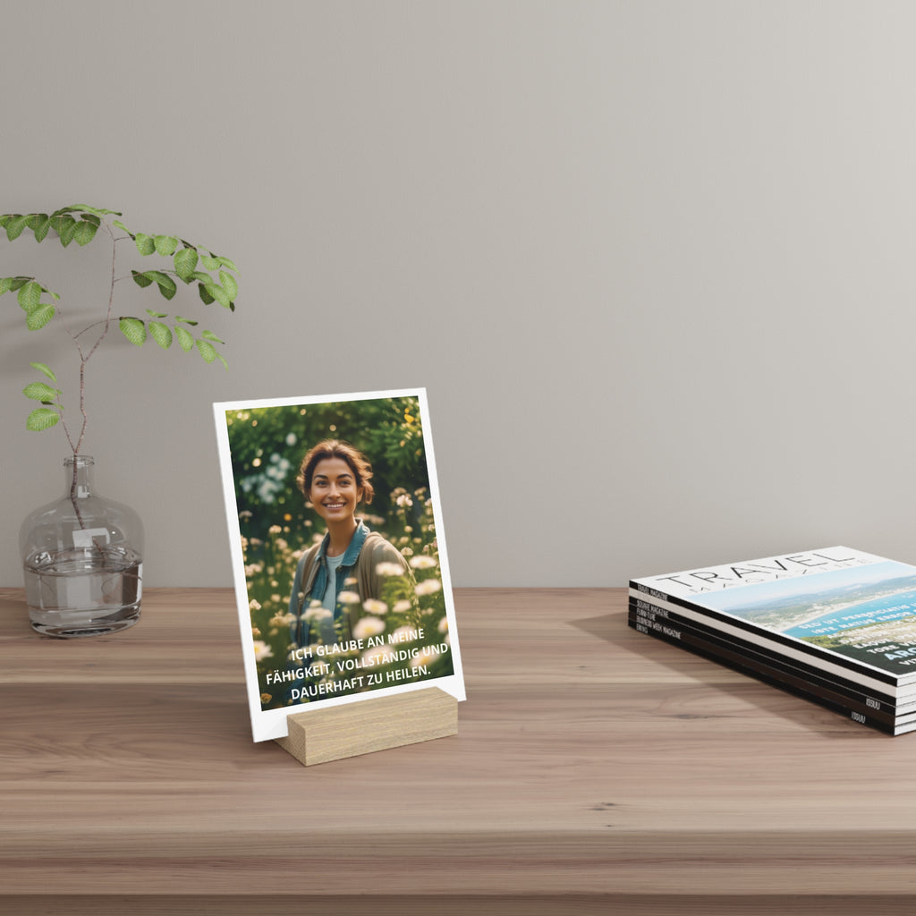 Aufsteller mit Ständer, Art.-Nr. G 001a-4