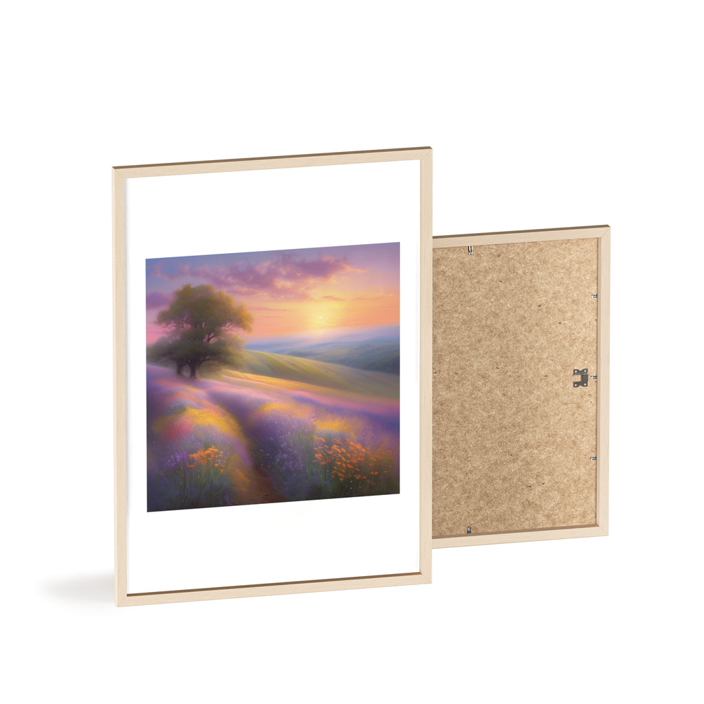 Poster mit Holzrahmen, Art.-Nr. AP 00147 P