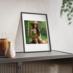 Poster mit Holzrahmen, Art.-Nr. AP 00104 P