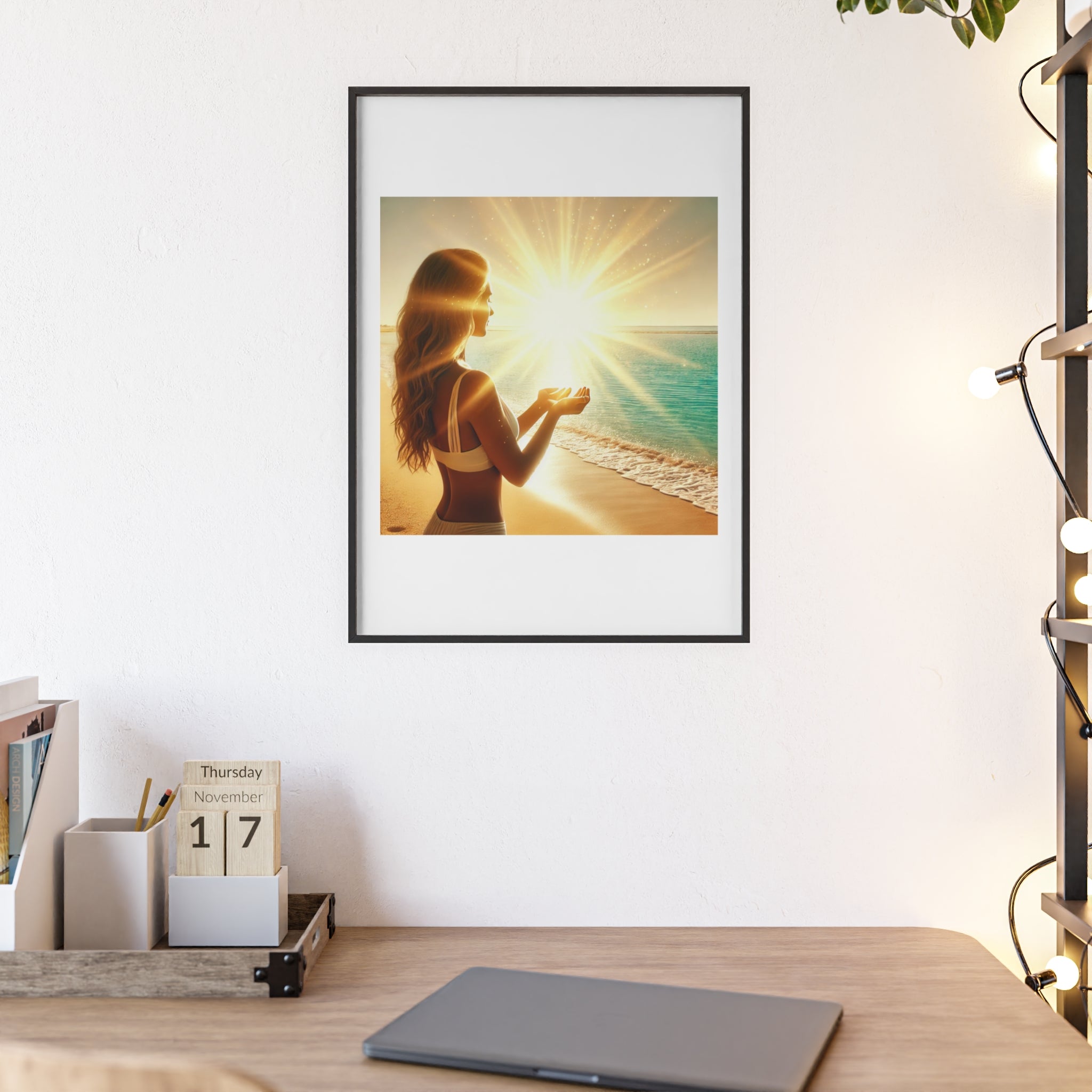 Poster mit Holzrahmen, Art.-Nr. AP 00110 P