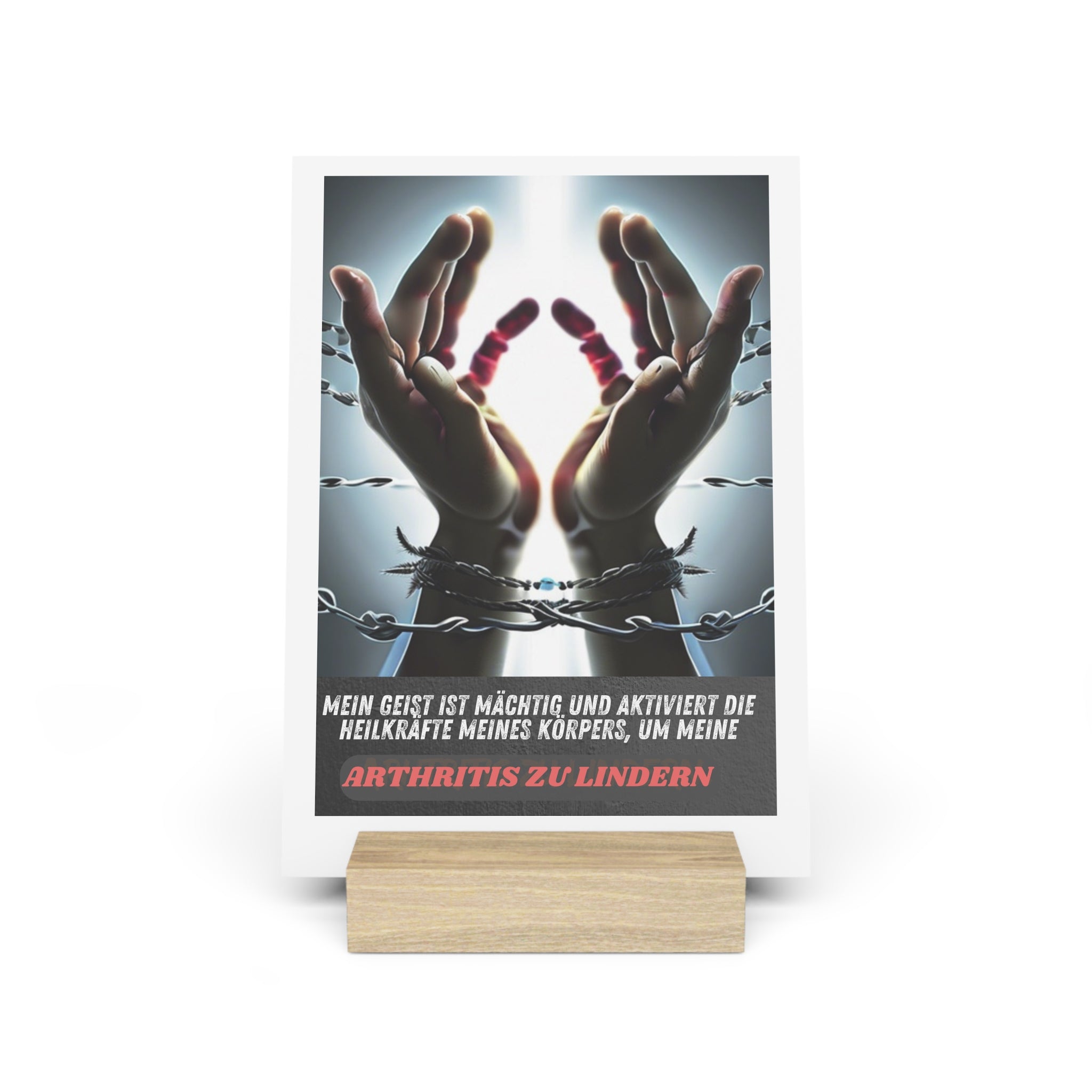 Aufsteller mit Ständer, Art.-Nr. G 001a-5