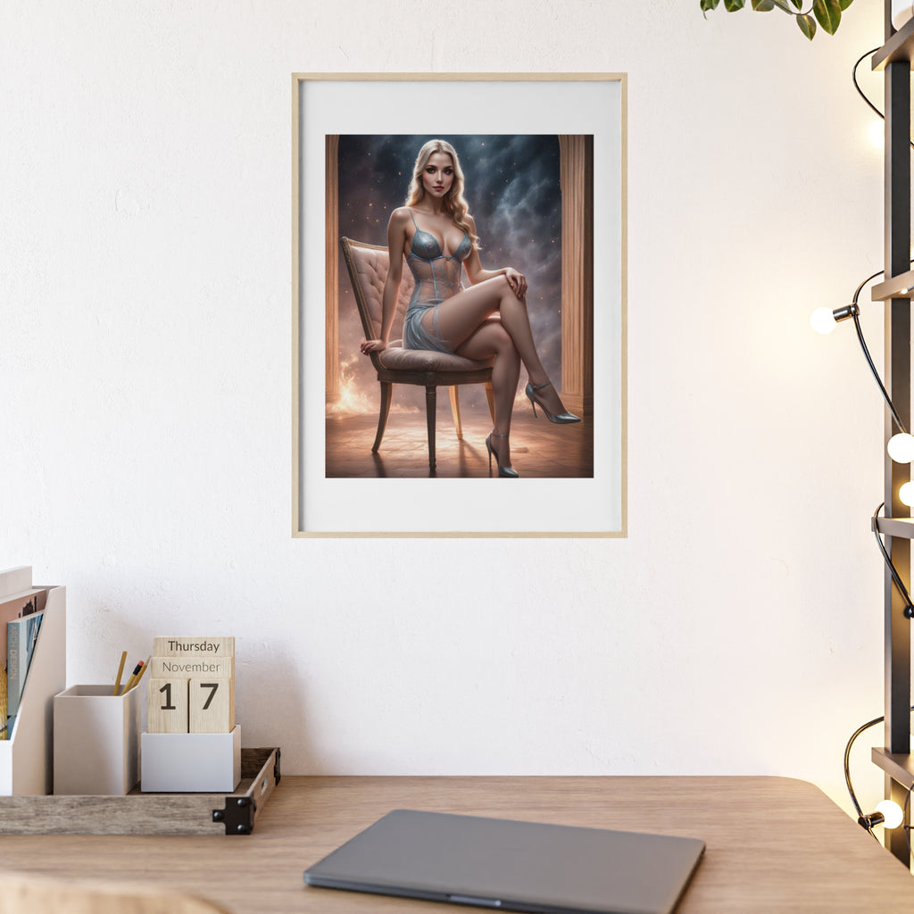 Poster mit Holzrahmen, Art.-Nr. AP 00144 P