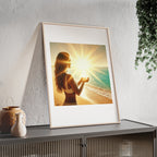 Poster mit Holzrahmen, Art.-Nr. AP 00110 P