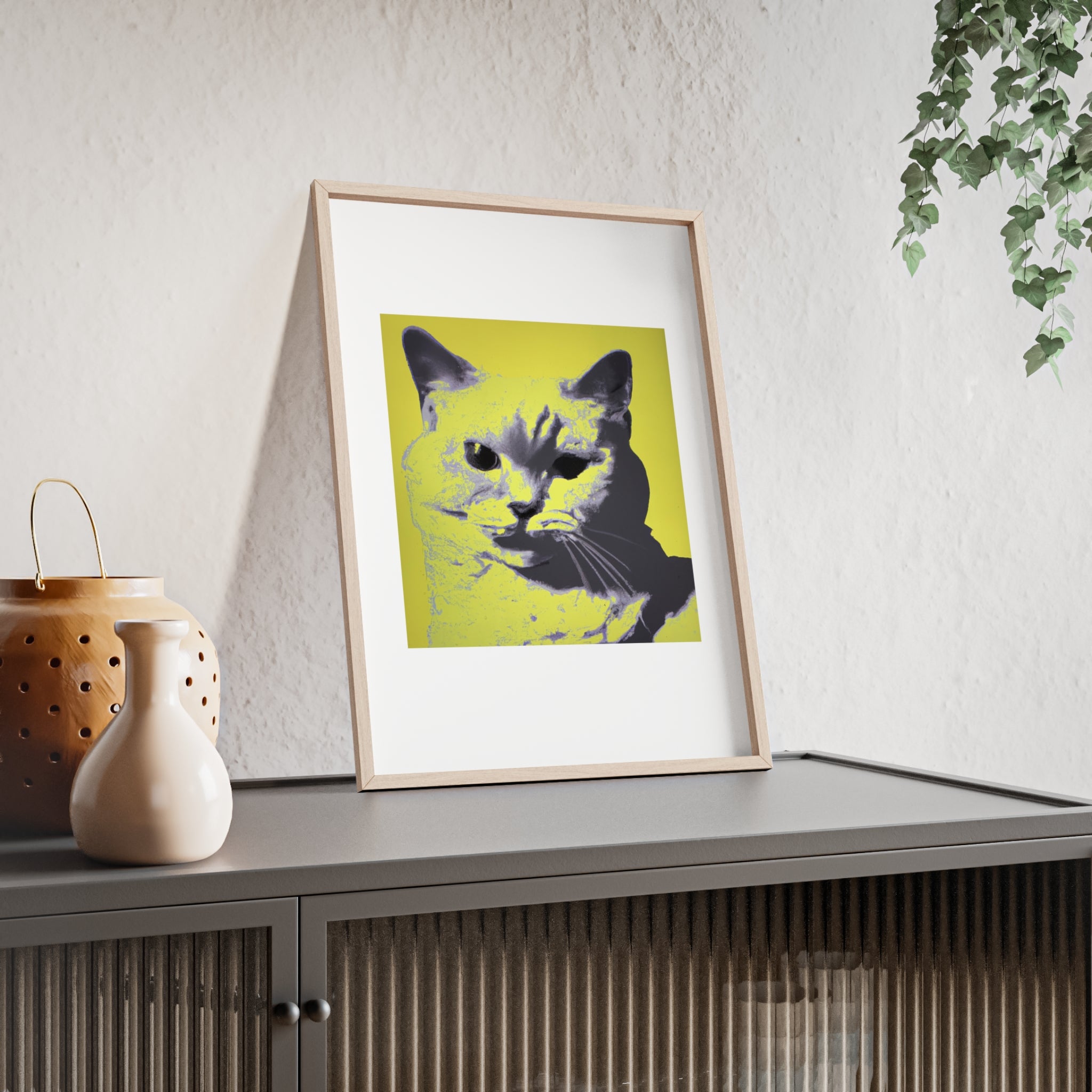 Poster mit Holzrahmen, Art.-Nr. FY 00135 P