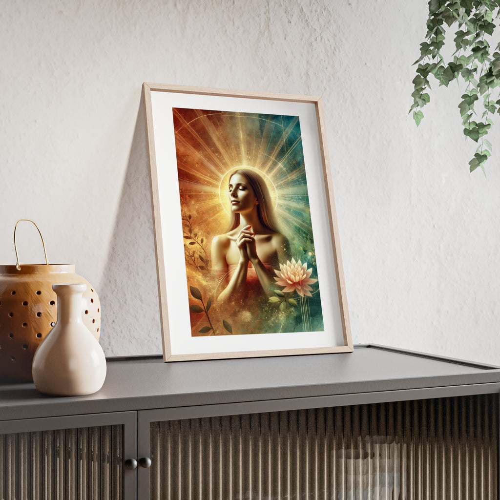 Poster mit Holzrahmen, Art.-Nr. MY 00112 P