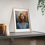 Poster mit Holzrahmen, Art.-Nr. FY 00109 P